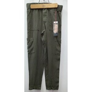 Laurie Felt Regular Lyocell Cargo Pants Army Green XS New Soft Elastic Waist